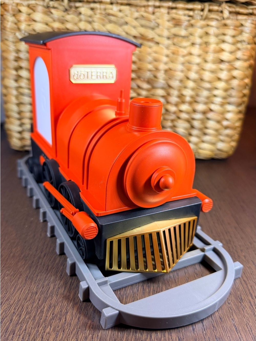 Doterra Red Train Aroma Diffuser with Train Track and Oil Holder